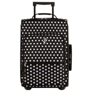 Heys Fashion Softside - 2-Rollen-Kabinentrolley 45.6 cm Black/White Dots